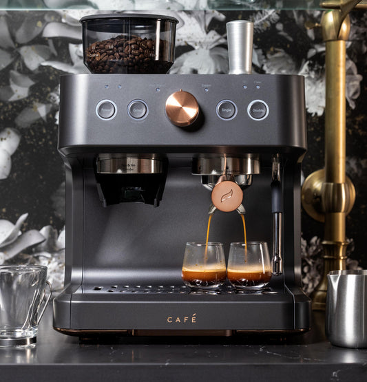 Café Bellissimo Semi Automatic Espresso Machine with Frother